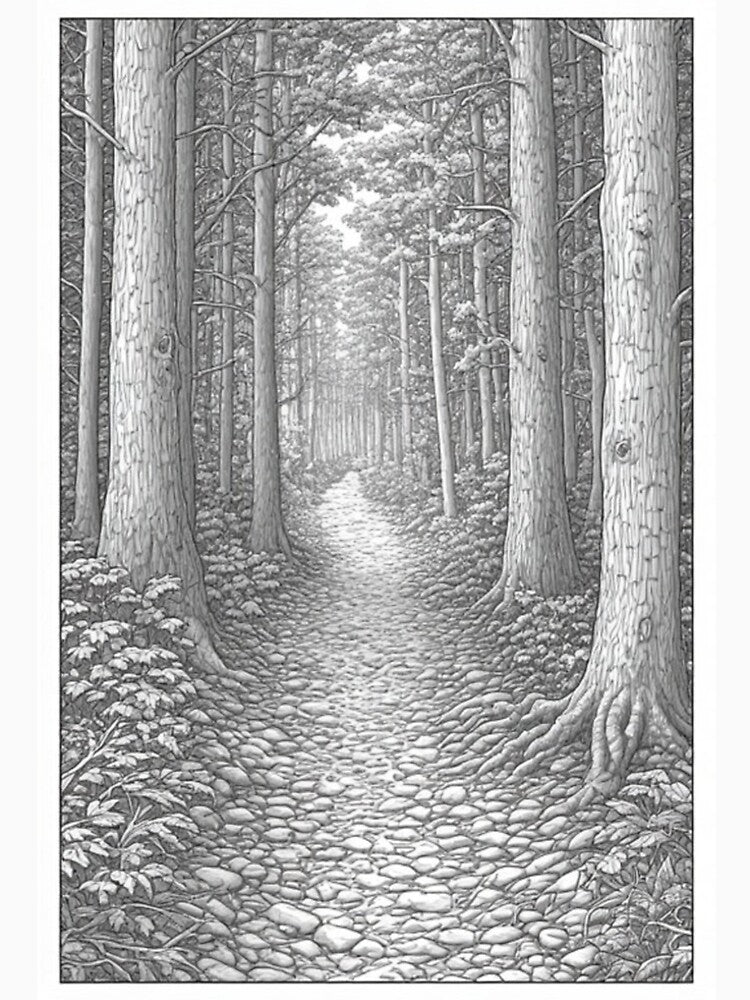 Oak trees by WiggityWackArt