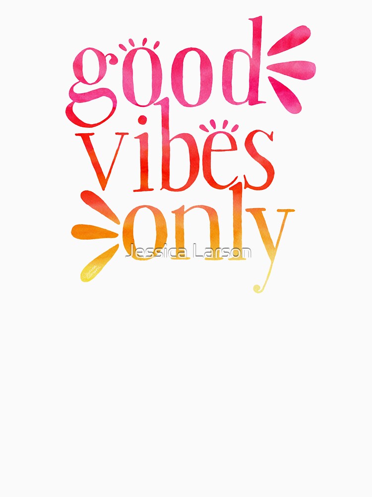 Good Vibes Only - Sunset Palette by Jesslarsonart