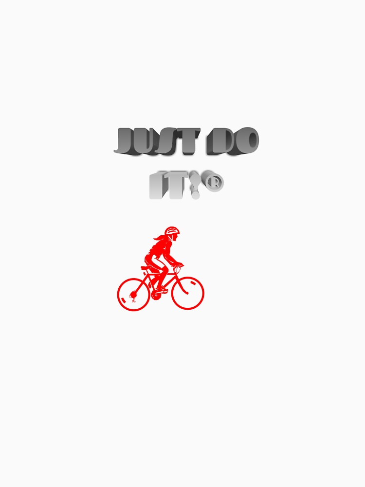 Cycling just do it by Fitnessandyoga