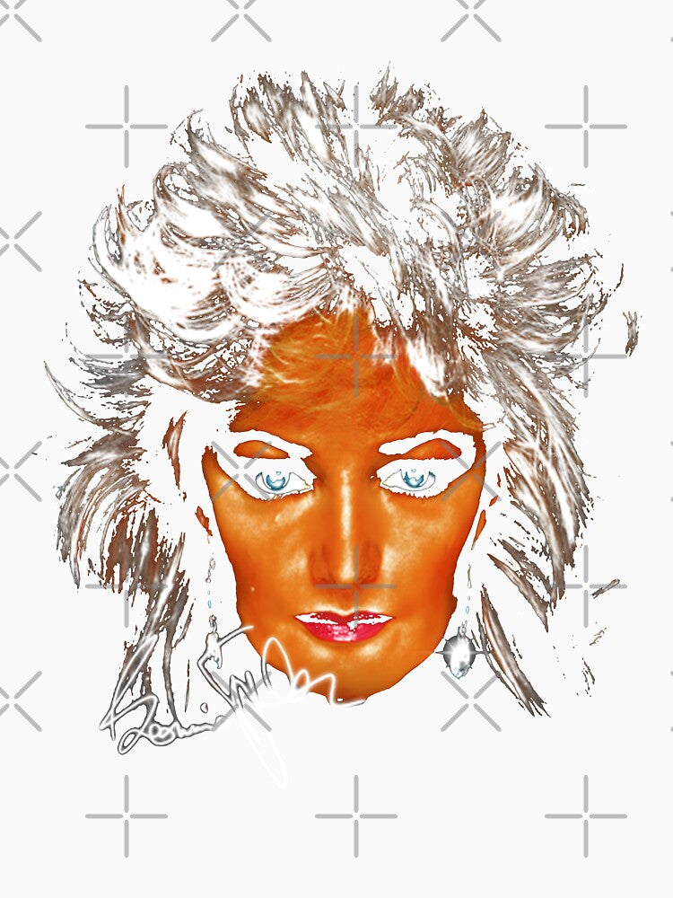 Bonnie Tyler Face Retro by GALILOPARK