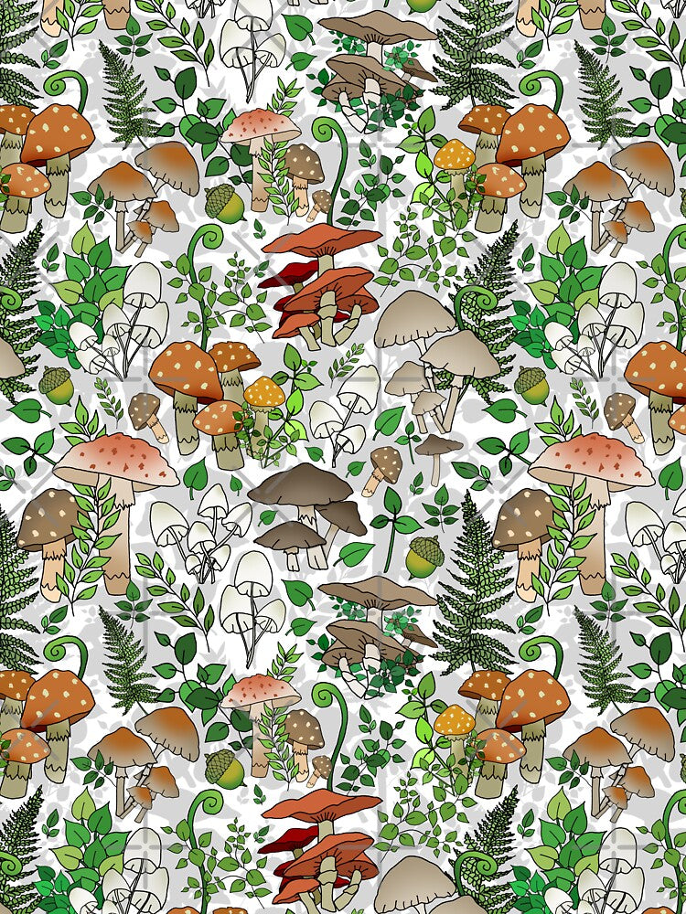 Mushroom Forest by IrishVikingDesigns