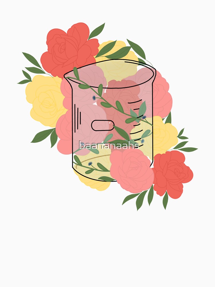 Floral Beaker by baananaahs