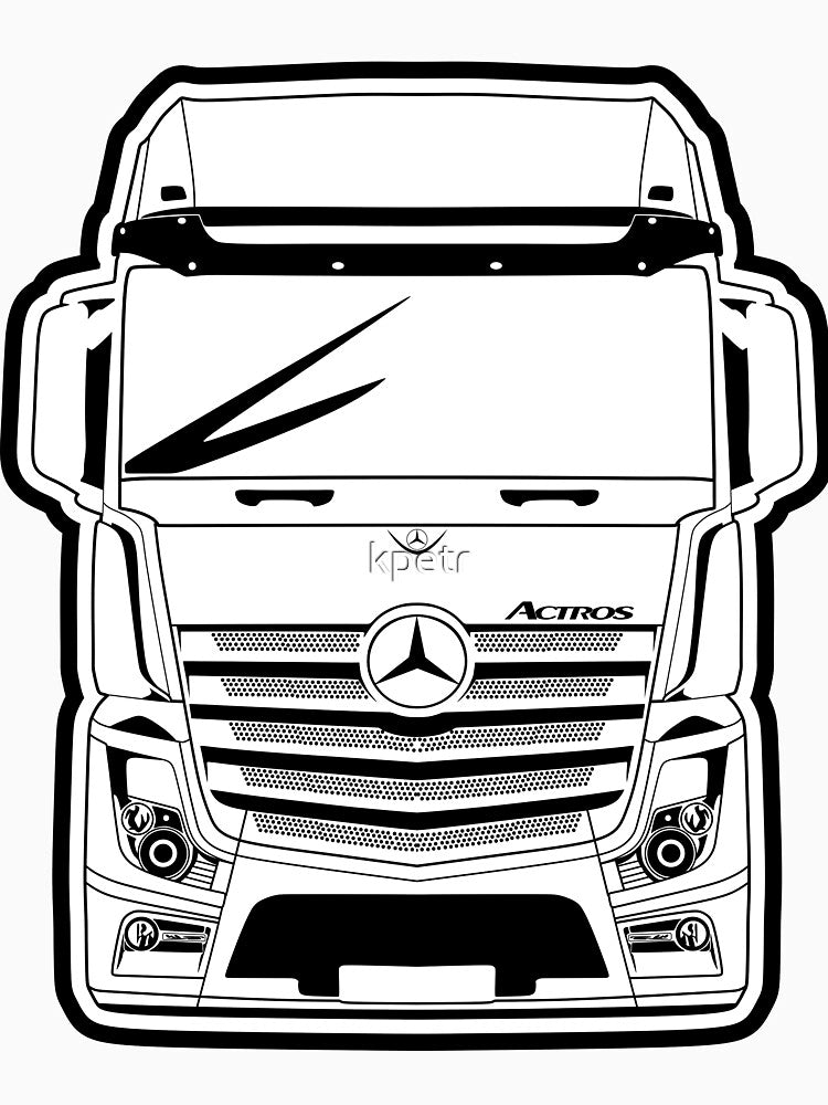 Mercedes Actros Truck by kpetr