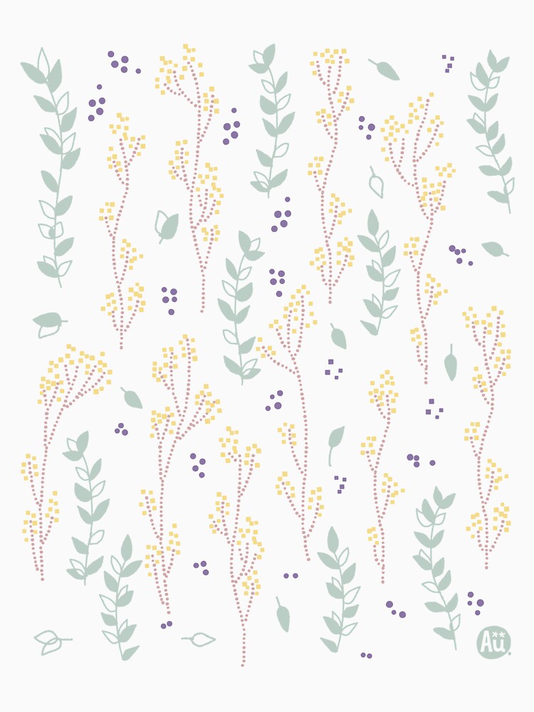 Melody of the Meadow [dark blue] by Aia UENO design