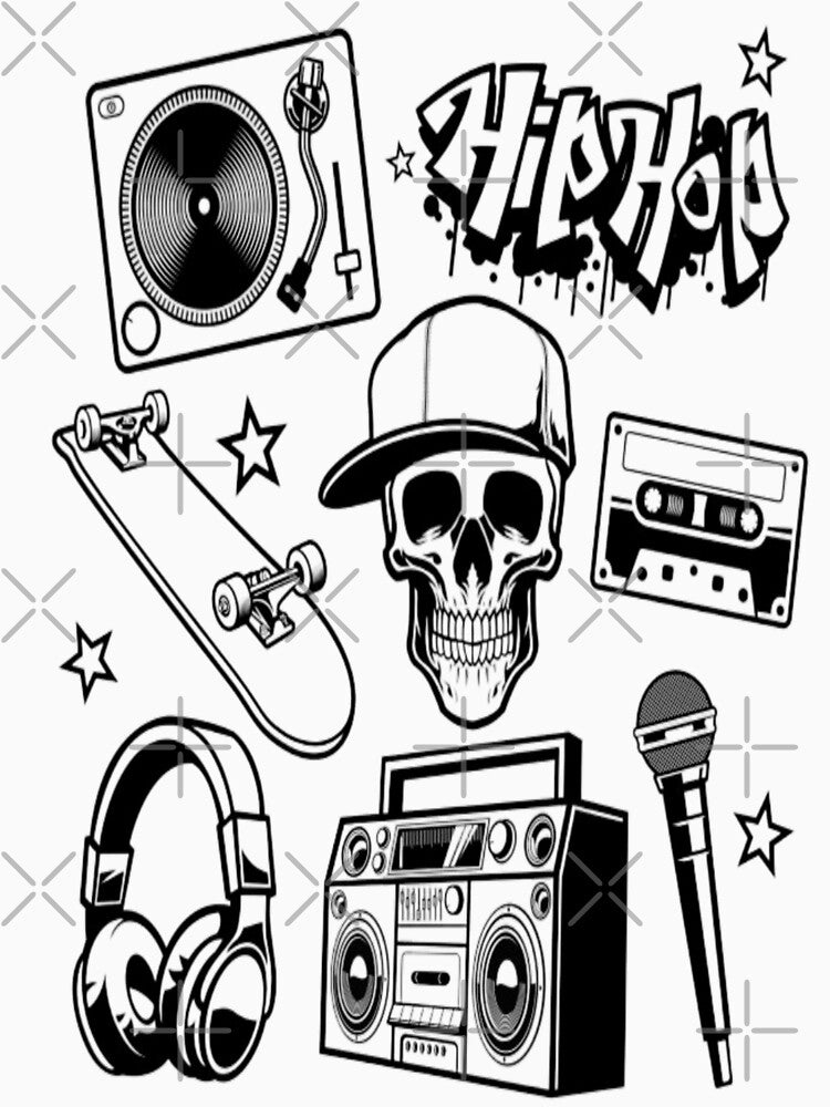 Hip hop 90's by FashionMachine