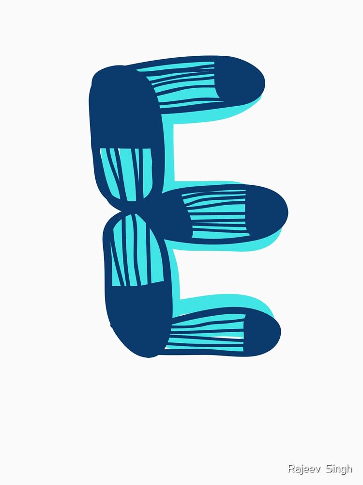 Initial Monogram E by Rajeev  Singh