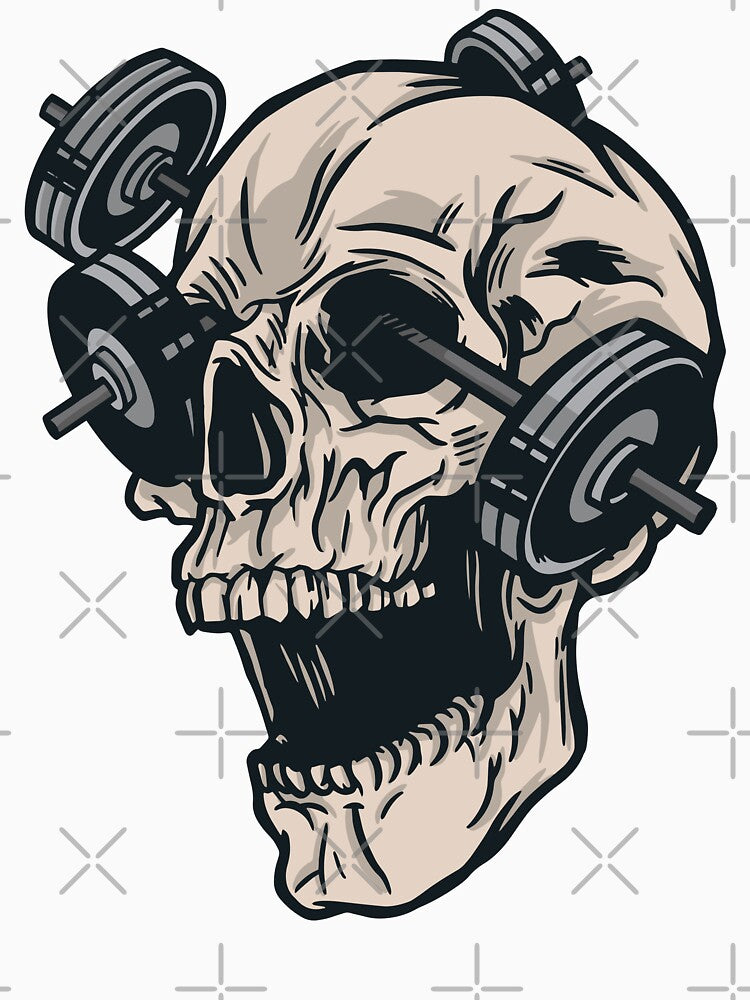 Skull Gym Barbells by Singhe Design