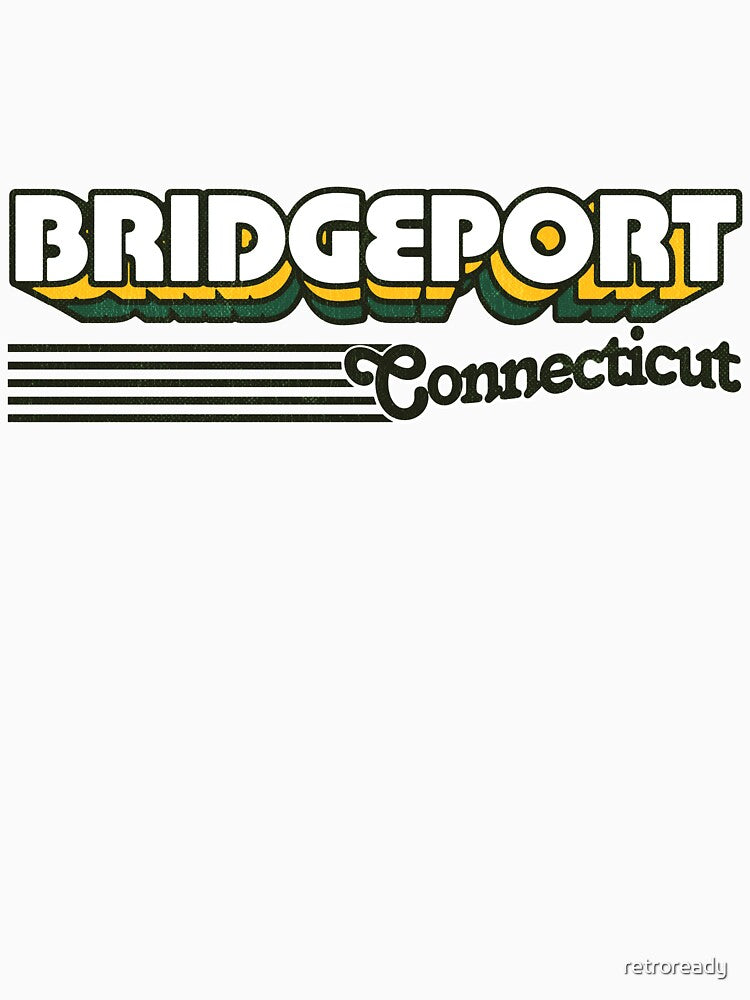 Bridgeport, Connecticut | Retro Stripes by retroready