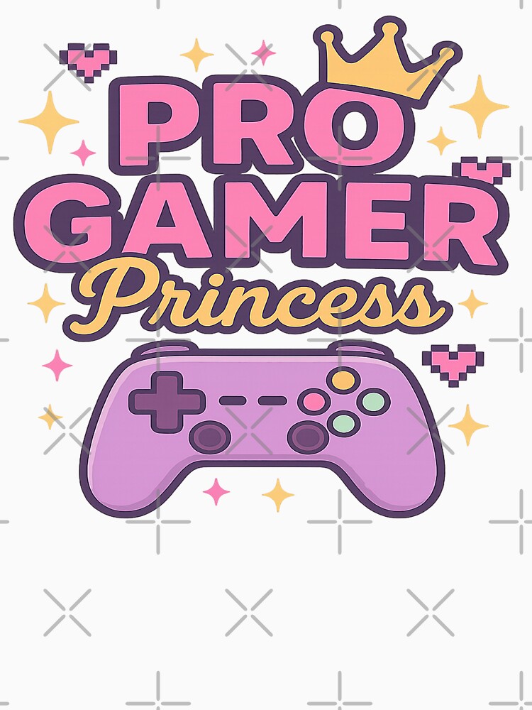 pro gamer princess by Designs-2-The-T
