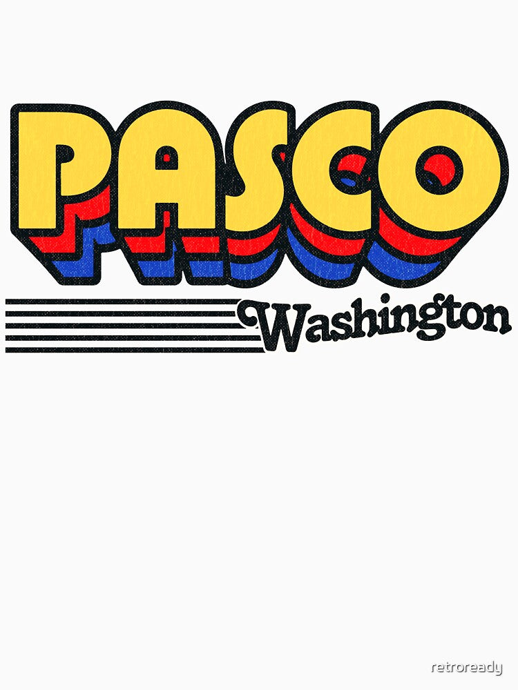 Pasco, Washington | Retro Stripes by retroready