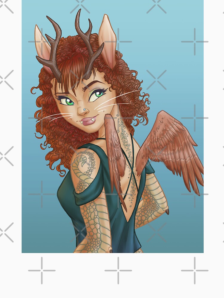 Alt-Fashion Wolpertinger by Powers Art