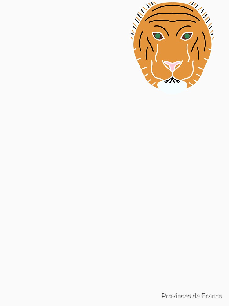 Minimalist tiger logo by Provinces de France