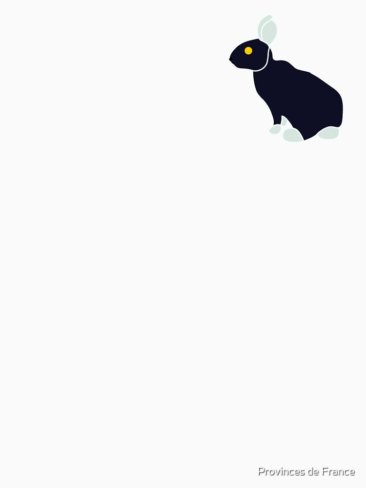 Minimalist rabbit logo by Provinces de France