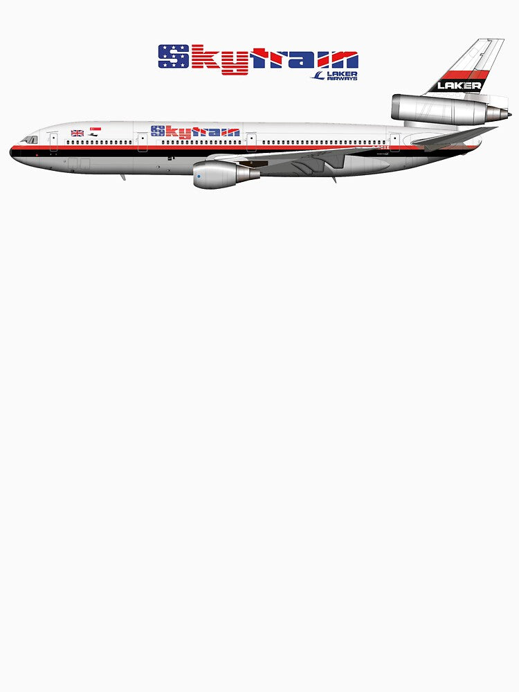 Laker Airways Skytrain DC10 by Glenn Eldridge