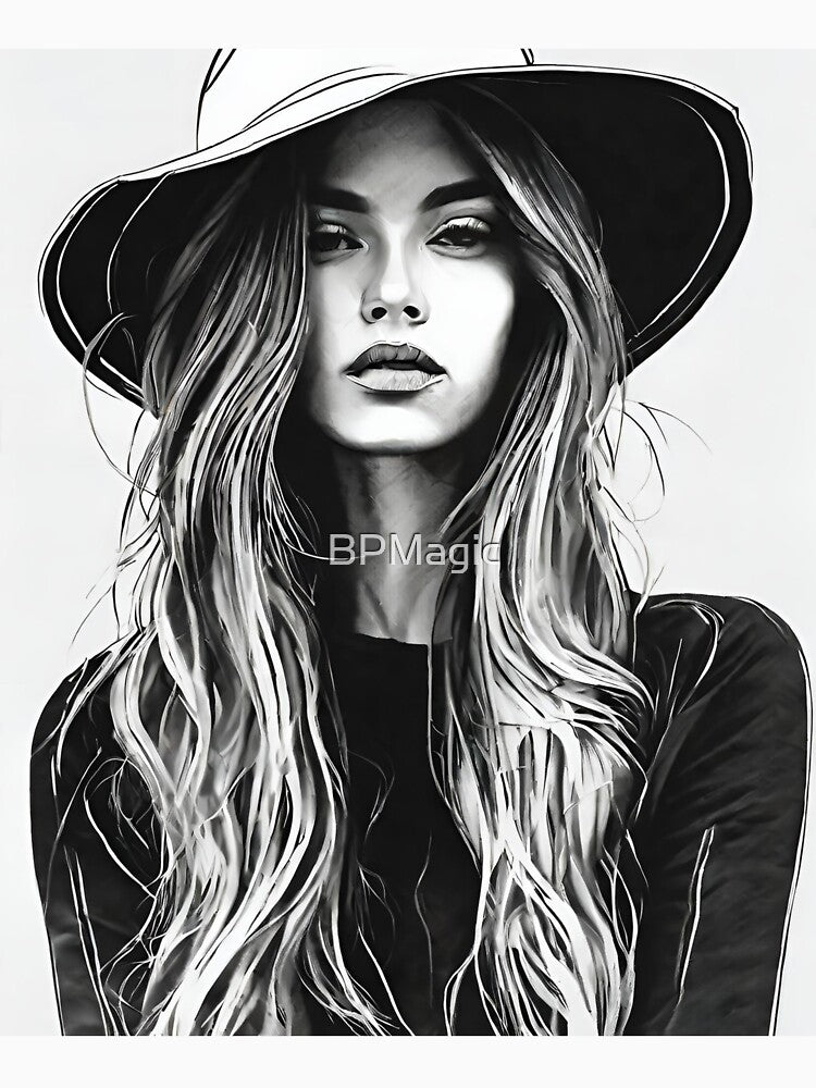 Billy, Lineart Wallart by BPMagic