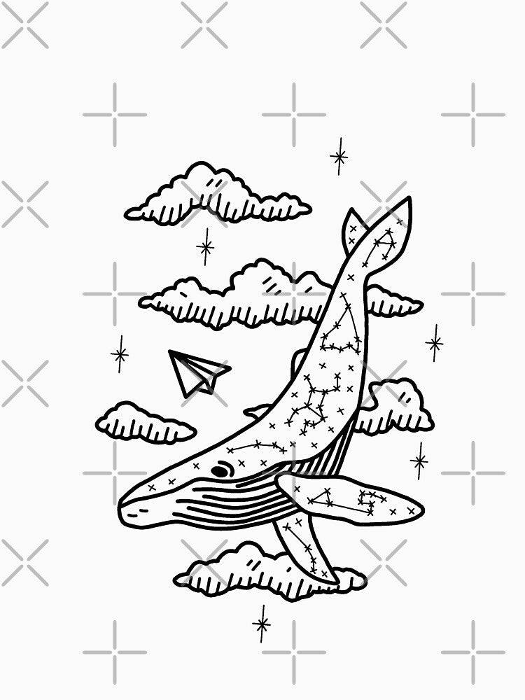 Starry whale by Doctor Michaela