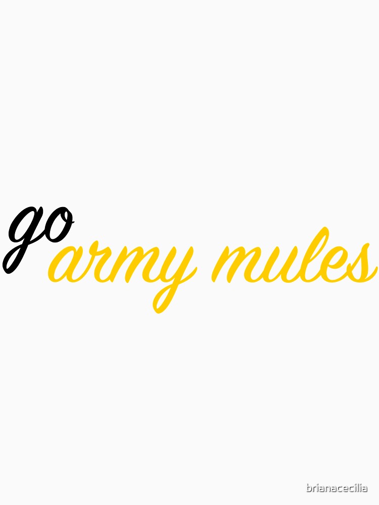Go West Point Army Mules by brianacecilia