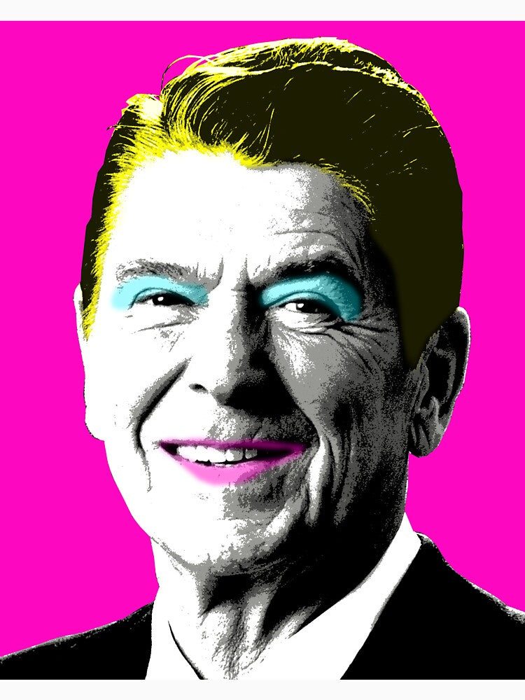 Nancy Reagan - Pink by Gary Hogben