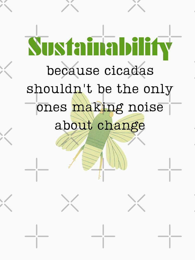 Sustainable lifestyle cicada brood design by theconfusedangler