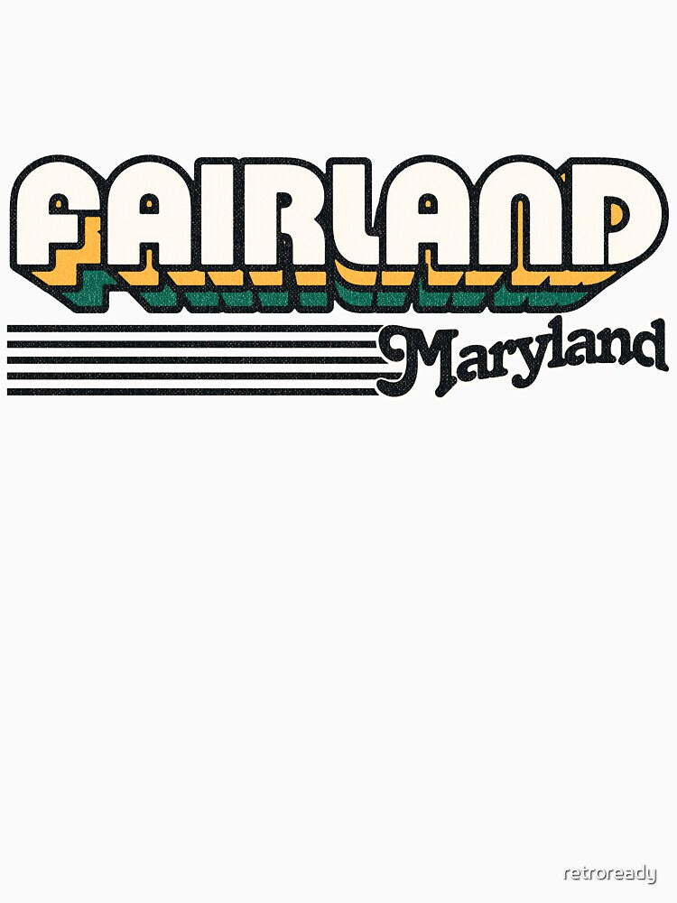 Fairland, Maryland | Retro Stripes by retroready