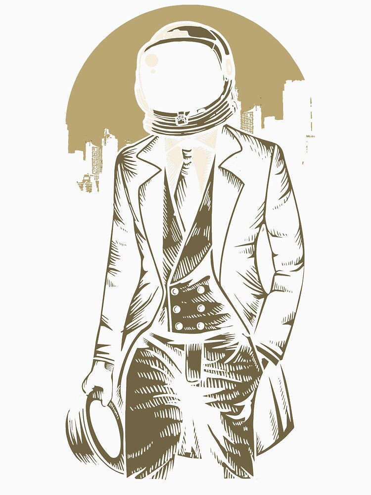 Classic astronaut by KuWuShirts