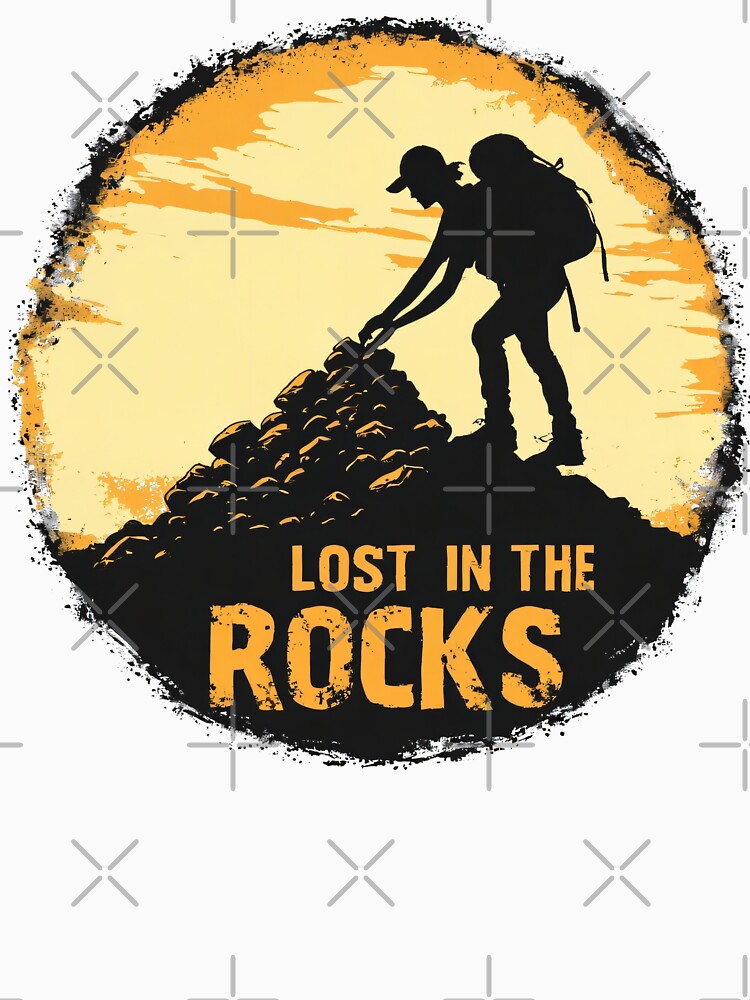 Hiking Mountain Sunset – Lost in the Rocks Design by MorbidDreams