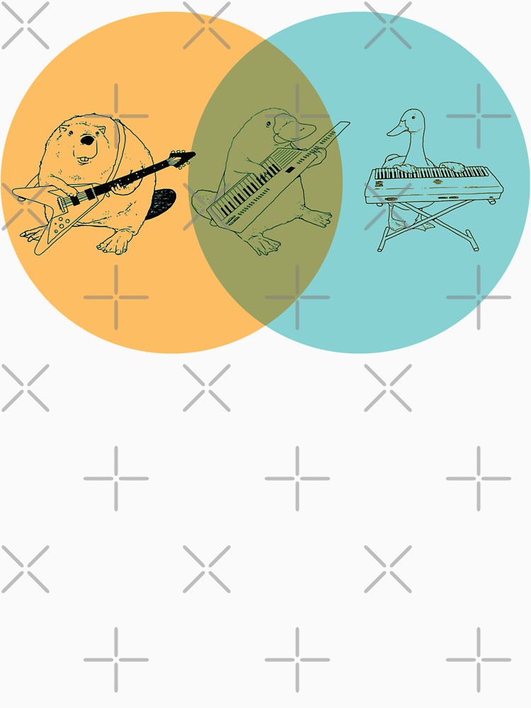 Keytar Platypus Venn Diagram - OGB by GuyBlank
