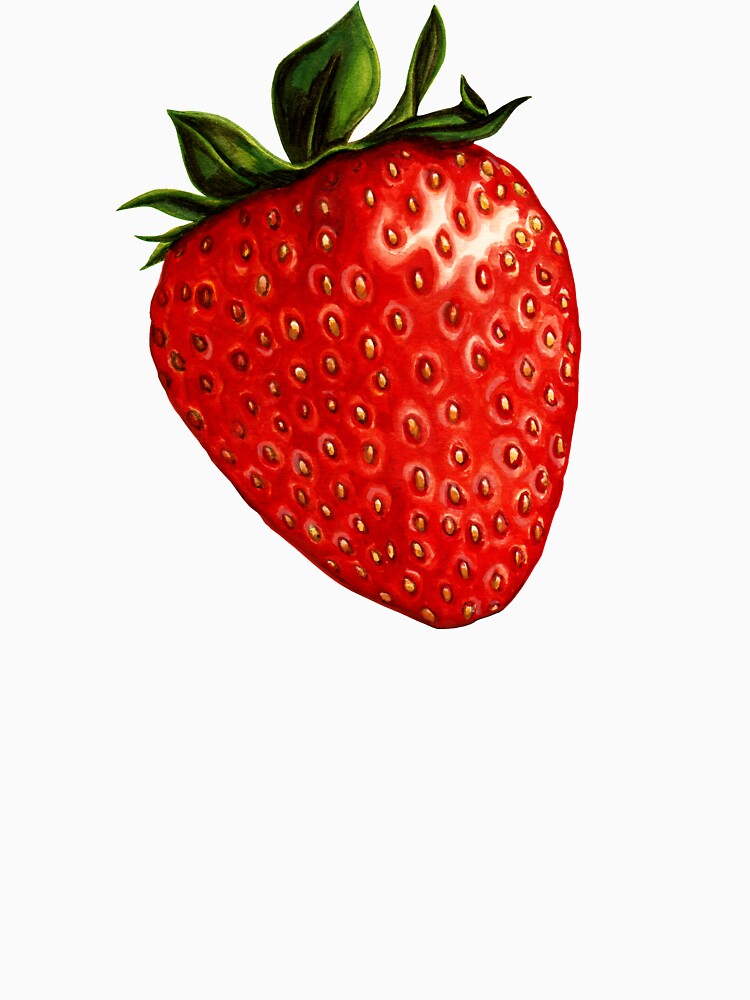 Strawberry Pattern - Black by Kelly  Gilleran