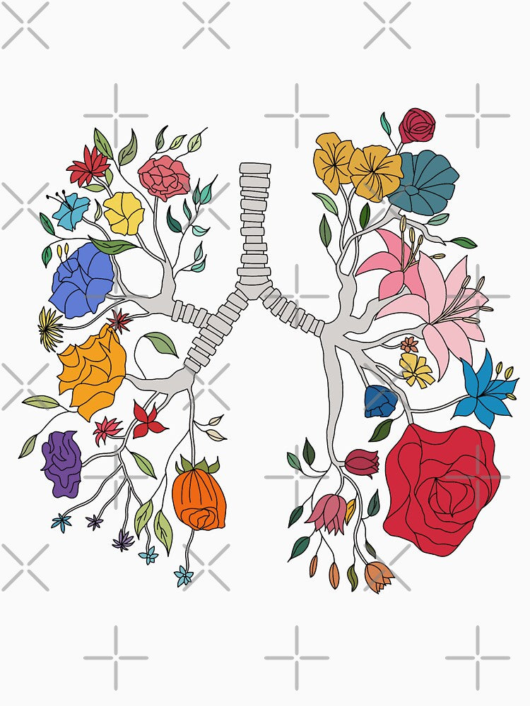 Flower lungs by Doctor Michaela
