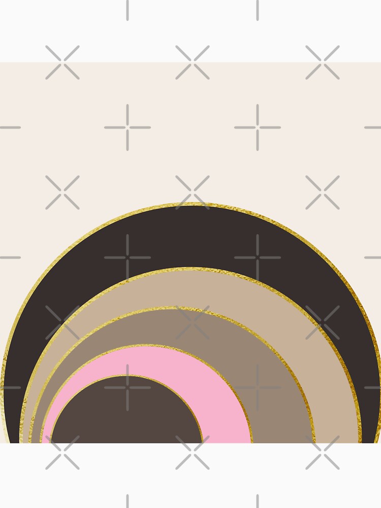 Retro wave - pink and tan palette by Home Cyn Home