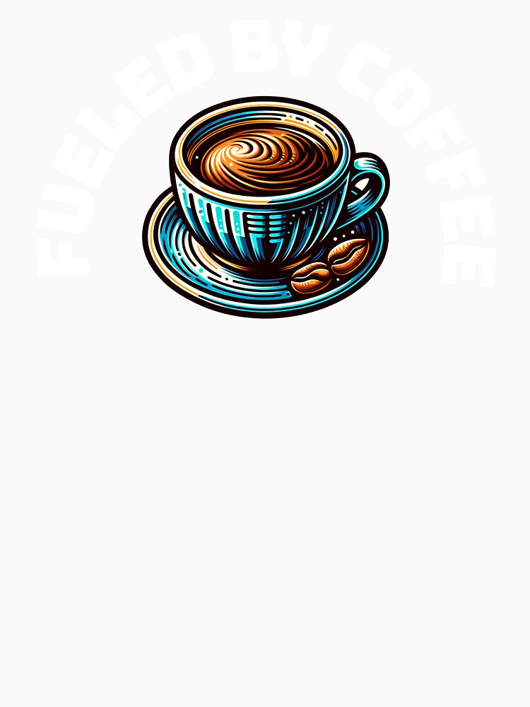 fueled by coffee by Right Off The Press