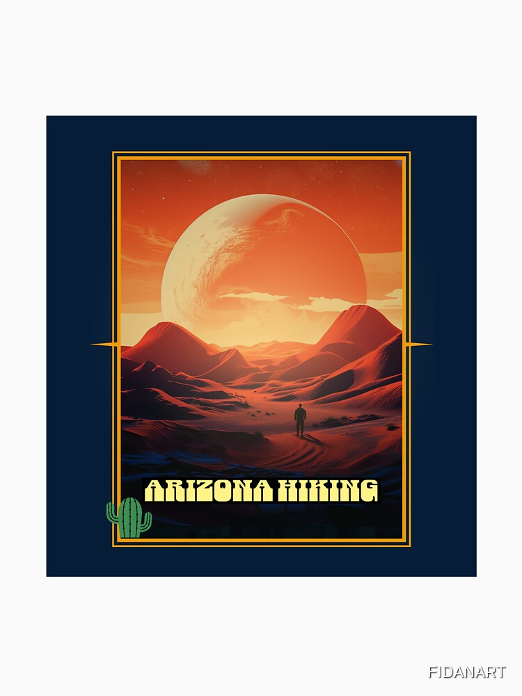 Arizona Hiking by FIDANART
