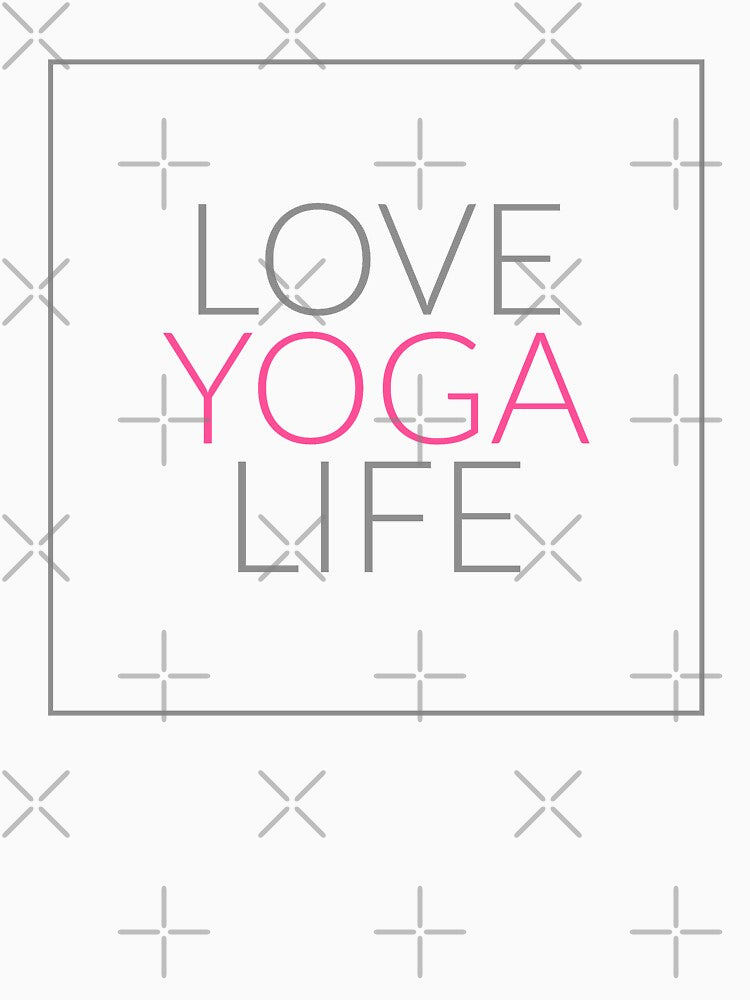 Love Yoga Life Yoga Fitness Lover by Singhe Design