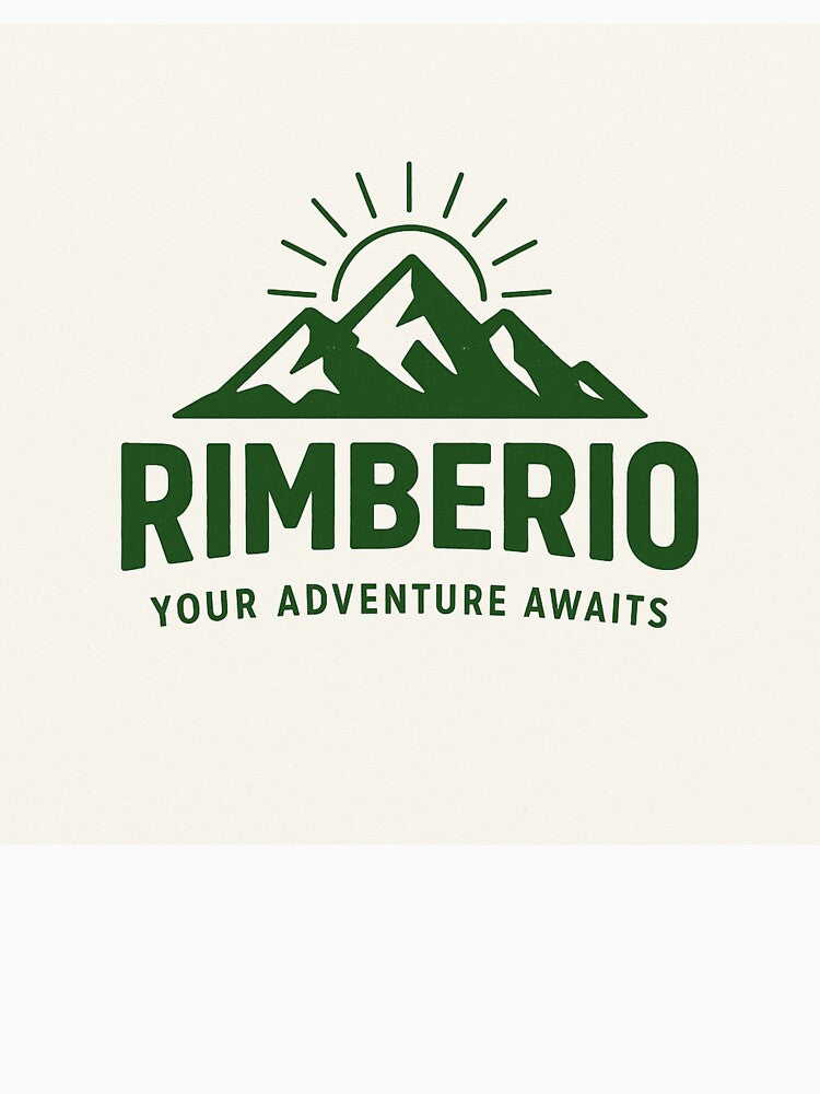 “RIMBERIO Brand Identity Guide – Your Adventure Awaits” by Silent Watch Threads.
