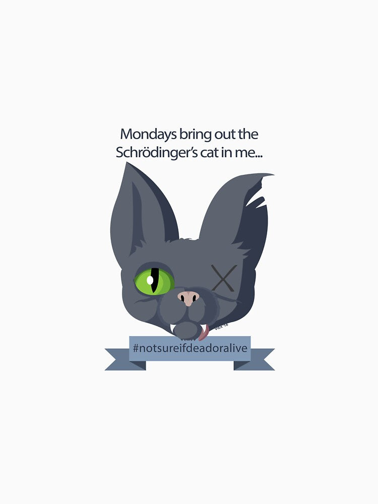 Schrödingers cat - monday blues by viexart
