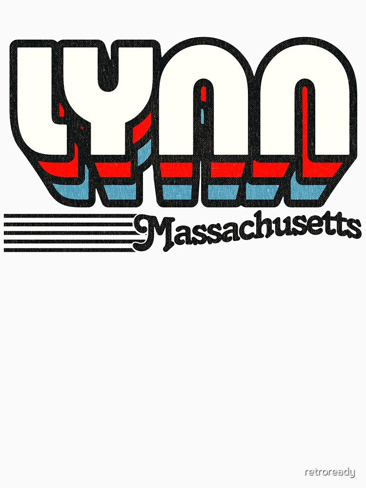 Lynn, Massachusetts | Retro Stripes by retroready
