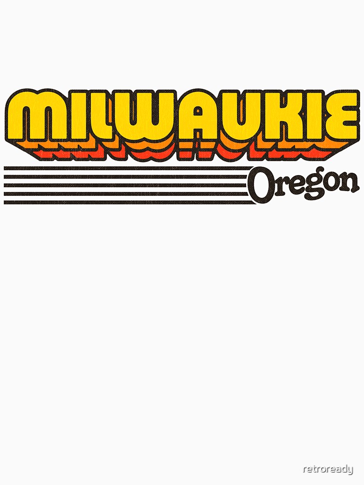 Milwaukie, Oregon | Retro Stripes by retroready