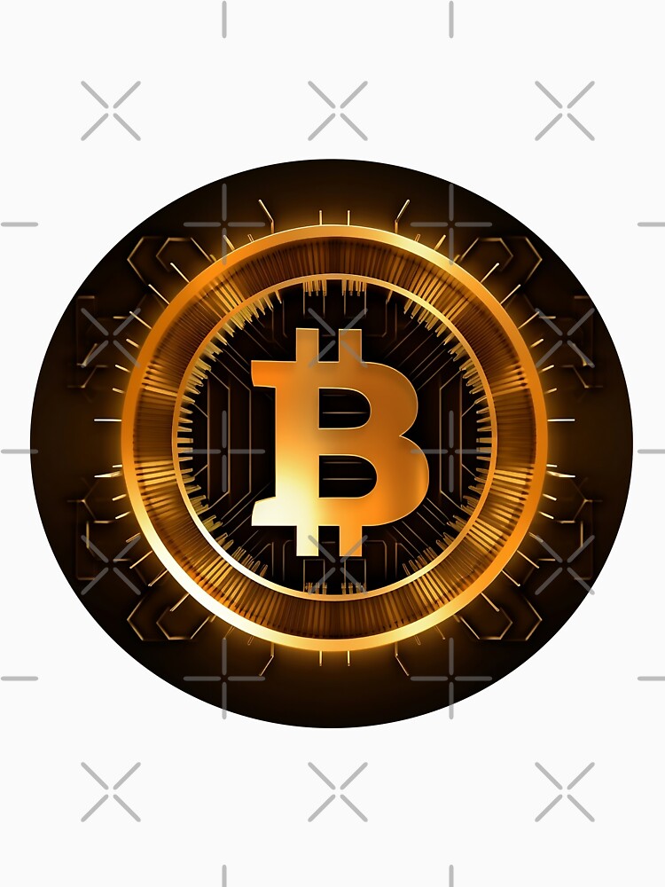 Bitcoin Tribute Logo in Chain by LionInt