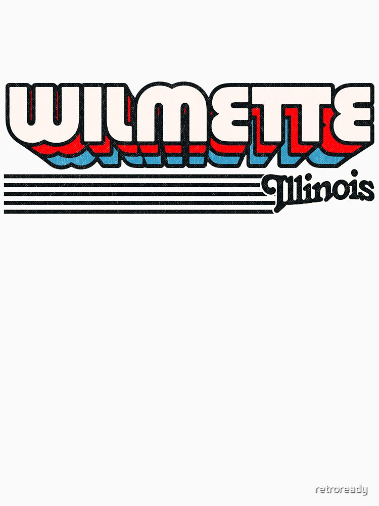 Wilmette, Illinois | Retro Stripes by retroready