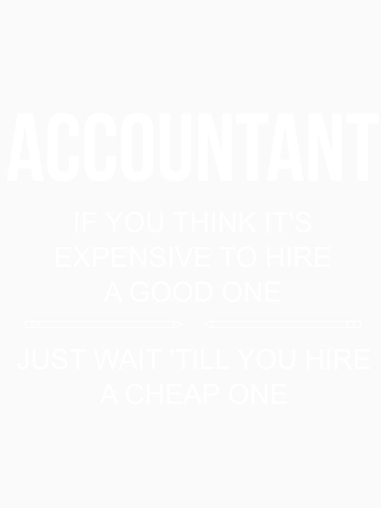 Funny Accountant Gifts by LazyGreyBear