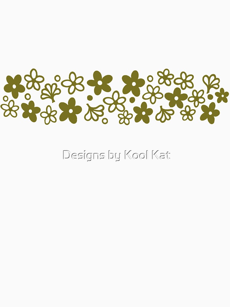 Vintage Pyrex Spring Blossom Design Green by Designs by Kool Kat