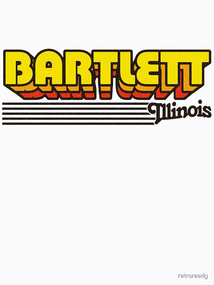 Bartlett, Illinois | Retro Stripes by retroready