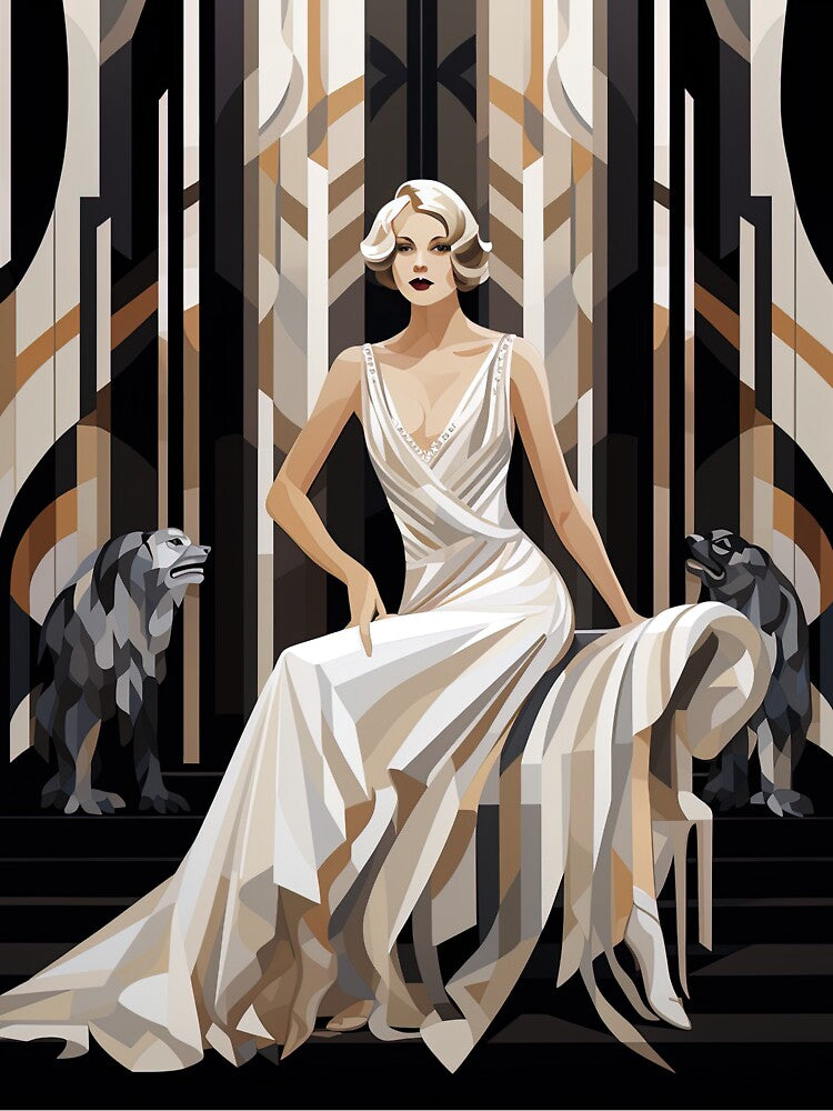 Deco Geometric Dreams by Retro Type
