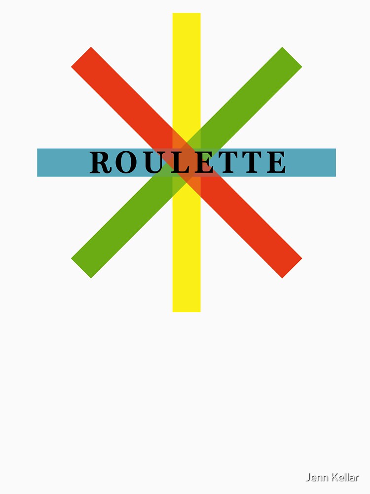 Roulette Record Label by Jenn Kellar