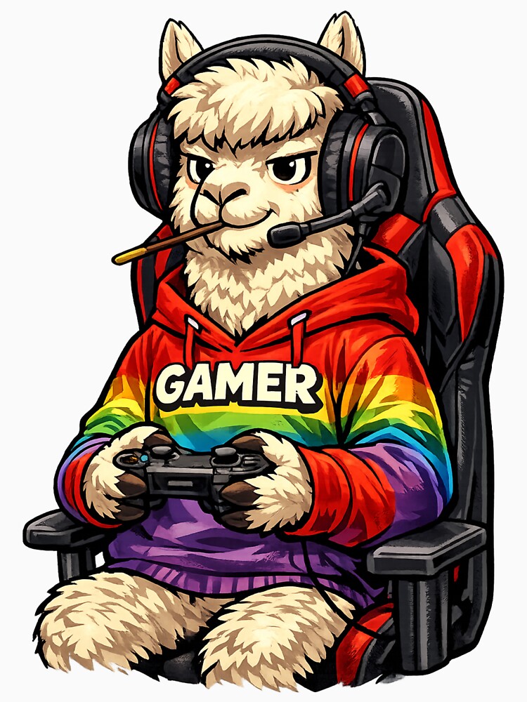 Gamer Alpaca by Niesi2902