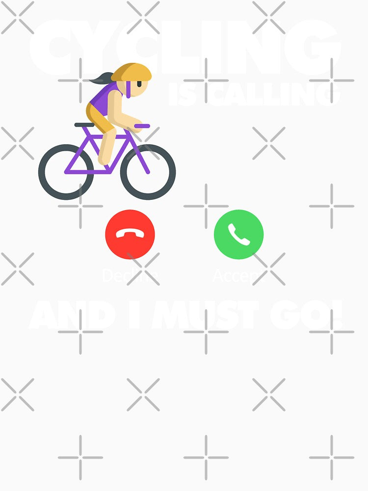 Cycling is calling and I must go, Funny Sport Player by elhefe