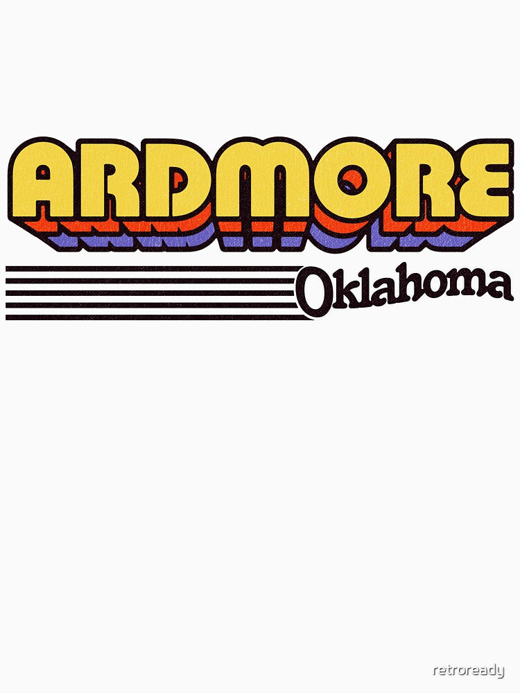 Ardmore, Oklahoma | Retro Stripes by retroready