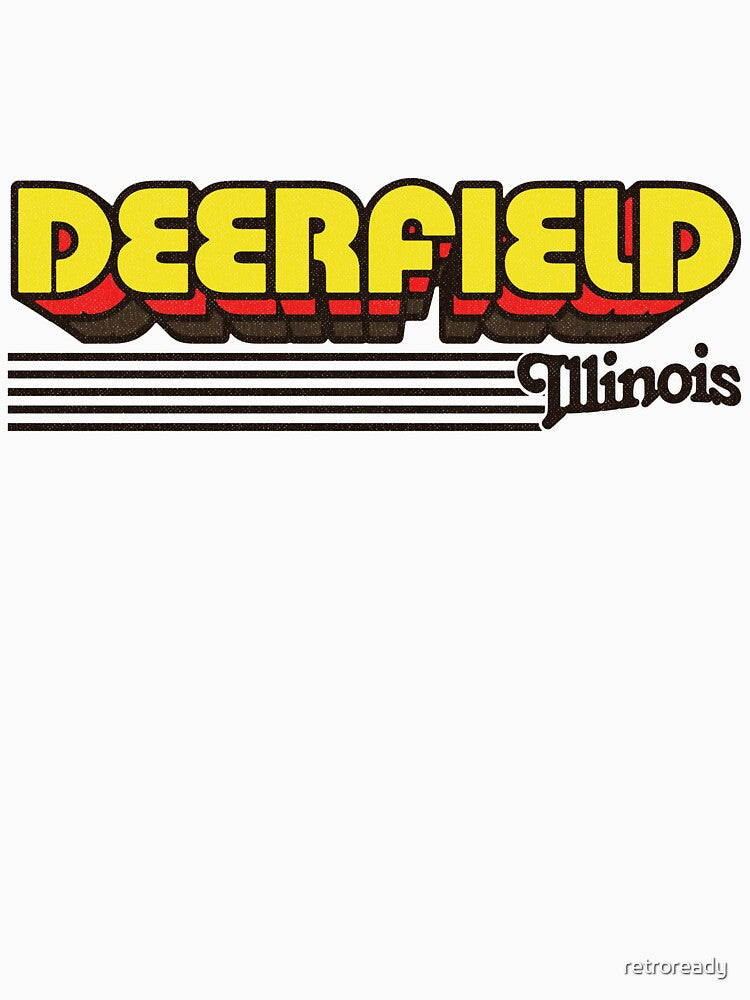 Deerfield, Illinois | Retro Stripes by retroready