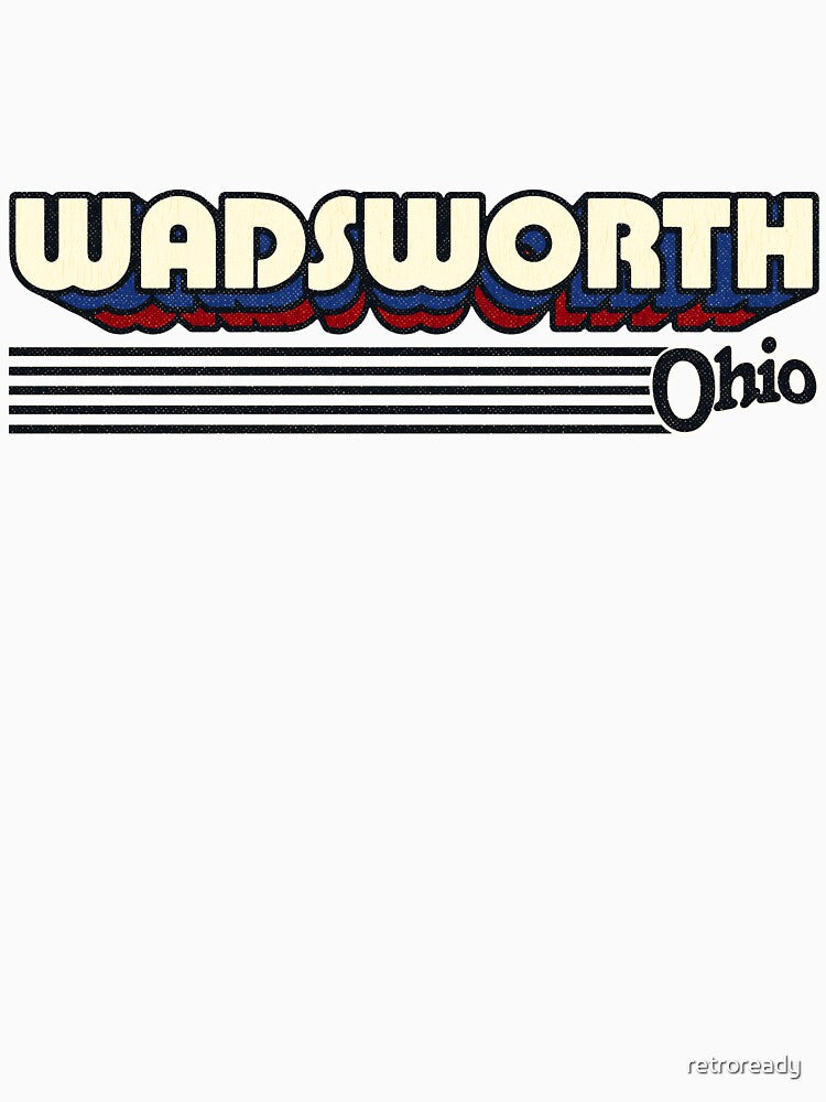 Wadsworth, Ohio | Retro Stripes by retroready