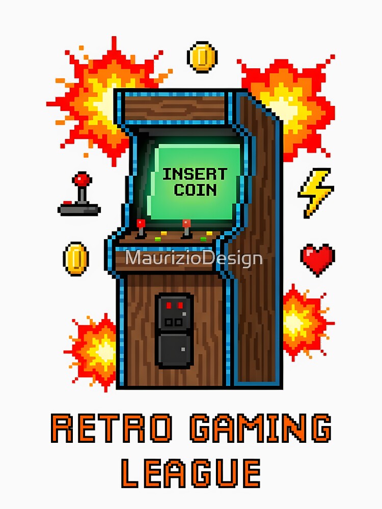 Retro Video Gaming by MaurizioDesign
